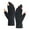 Black, variant on Xinwanna Winter Gloves Thermal Cold Resistance Plush Gloves Knitted Imitation Mink Fur Gloves with Half Finger Design for Autumn Winter Home Outdoor (Light Purple,One Size)
