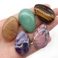 thumbnail image 4 of 1 pieza de piedra de cristal curativa en forma de gota natural sin agujero, ópalo, amatista, minipiedra preciosa artesanal, joyería, pecera, decoración del hogar, 4 of 5