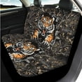 thumbnail image 3 of Yuyamidu Camo Tiger 14 Pcs Car Seat Covers Full Set with Auto Steering Wheel Cover Armrest Cushion Protector Seat Belt Covers Automotive Interior Sets Unverisal Fit Cars SUV Turcks, 3 of 7