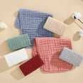 thumbnail image 3 of Gelikeya Muslin Burp Cloths 6 Pack for Baby Girls and Boys 100% Cotton Large 20''x10'' Extra Soft and Absorbent Multicolor Plain 6 Layer Large Towel, 3 of 7