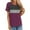 Dark Purple, variant on Zunfeo Womens Summer Tops Casual Loose Graphic Tee Shirts Short Sleeve Pullover Tunic Tops Purple 12