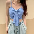 thumbnail image 5 of Women's Summer Sleeveless Sexy Outer Wear And Bow Tie Camisole, 5 of 5