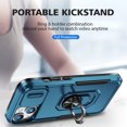 thumbnail image 2 of Casetego Phone Case for iPhone 15 Plus with Support Car Holder Sliding Window Shockproof Protective Phone Cover,Blue, 2 of 7