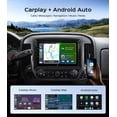 thumbnail image 3 of Radio de coche estéreo de 10,2 pulgadas para Chevy Silverado GMC Sierra 2014-2018, 3 of 6