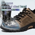 thumbnail image 4 of AUXDIQ Steel Toe Work Shoes for Men Construction Industrial Safety Sneakers, 4 of 6