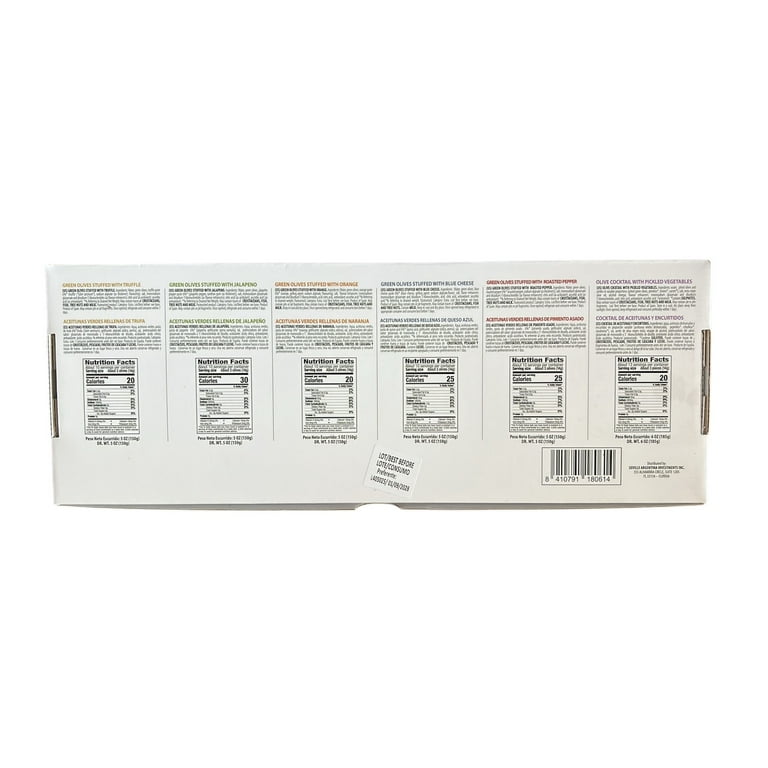 La Explanada Gourmet Flavoured Olives 6 Pack 350g - Walmart.com