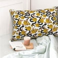 thumbnail image 4 of Sikiie Snake And Rose Pillow Covers, Throw Pillow Case Cushion Covers,Cushion for Bedroom,Couch,Home-14"x20", 4 of 6