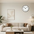 thumbnail image 4 of Ogetok Fashion 10" inch Clock ，an Attractive Wall Clock! Silent Sweep Non-Ticking Clock Movement High-Quality Keeps Accurate Time., 4 of 7