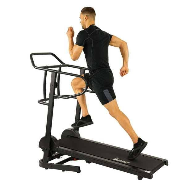 Sunny Health & Fitness Force Fitmill Manual Treadmill with High Weight