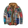 thumbnail image 1 of Innerwin Coat Color Block Men Jacket Outdoor Long Sleeve Full Zip Outwear Style-B XL, 1 of 2
