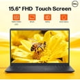 thumbnail image 5 of Dell Inspiron 15.6" Touchscreen Laptop, AMD Ryzen 7 7730U, 16GB RAM, 512GB SSD, Windows 11 Pro, Carbon Black, 5 of 8