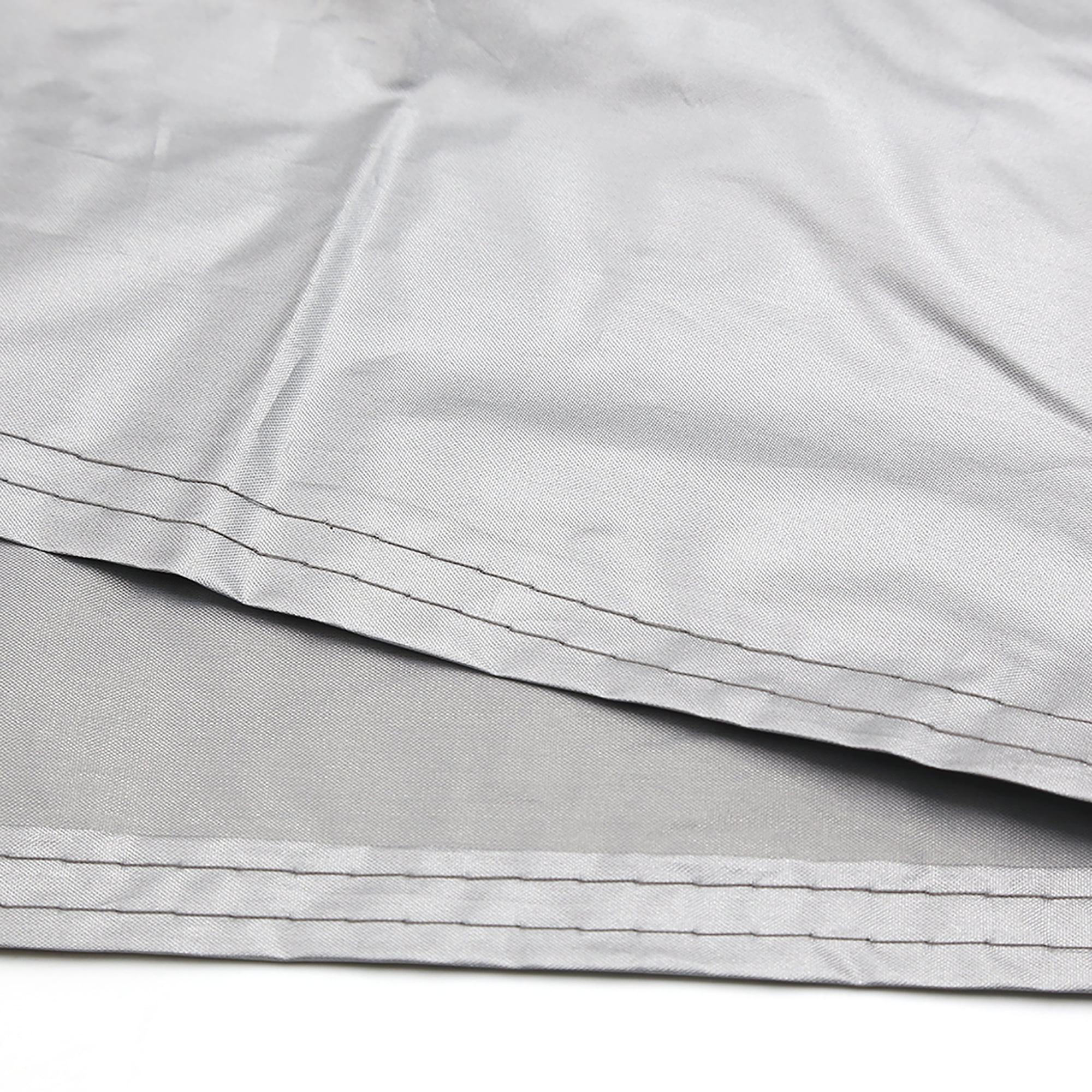 Unique Bargains 180T Motorcycle Cover Outdoor UV Rain Dust Proof Silver&Black XXL