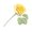 Gradient yellow, variant on Diys Crochet Flower Handmade Rose Flower Knitted Flowers Artificial Flowers Home Decors Gift for Wedding,Mothers Day