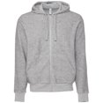 thumbnail image 1 of Bella + Canvas - Sudadera con Cremallera para Adultos Unisex (Gris Jaspeado Atlético), 1 of 3