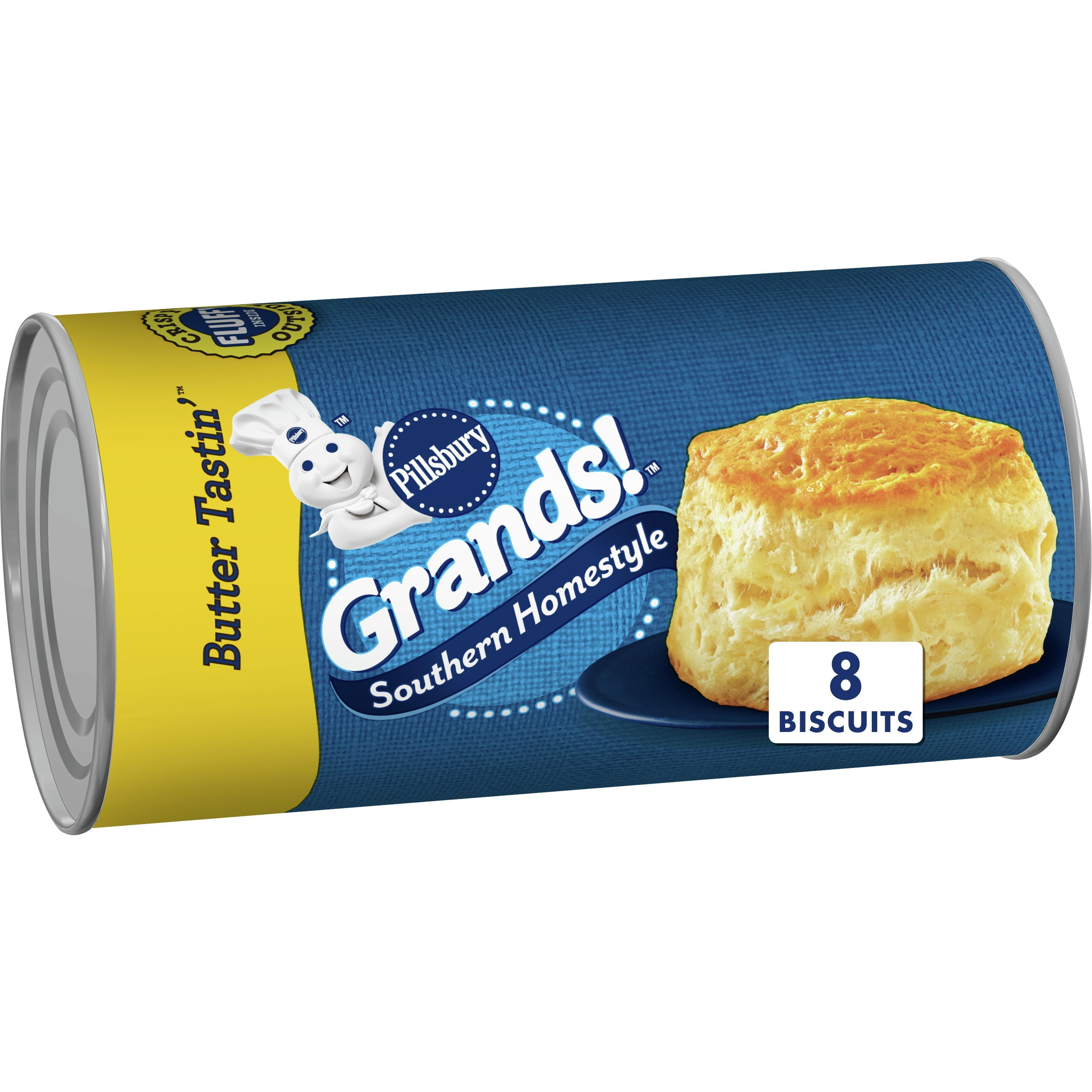 Pillsbury Grands! Southern Homestyle Butter Tastin' Biscuits, 8 ct., 16.3 oz.