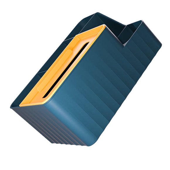 Tissue Box Remote Controller Holder Phone Holder Office Desk Decor Napkin Storage Dispenser Plastic Compartment Case