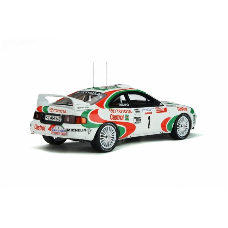 1995 Toyota Celica GT Four ST205, White with Red and Green