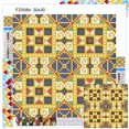thumbnail image 1 of 5D DIY Cuentas Cuadradas Completas Tradición Kit para Mosaicos 30x30cm, 1 of 9