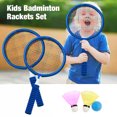 thumbnail image 4 of Badminton Rackets Portable Badminton Rackets Badminton Rackets For Children Badminton Rackets With Shuttlecocks Badminton Rackets Set Portable Badminton Rackets With 2 Shuttlecocks, 4 of 8