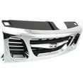 thumbnail image 3 of Grille Assembly Compatible With 1999-2003 Saab 9-3 Chrome Shell with Painted Black Insert, 3 of 3