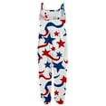 thumbnail image 5 of YunPes Girls Jumpsuit Summer Independence Day Clothing Strapless Personalized Printing Retro Comfortable Casual Jumpsuit First Birthday Romper, 5 of 7