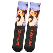 Gremlin The Movie Gizmo Mogwai Sublimated Adult Crew Socks 1 Pair