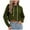 Army Green, variant on Ohufall Hoodies for Women, Sweatshirt for Women Fashion Women's Solid Round-Neck Pullover Tops Long Sleeve Hooded Blouse Sweatshirt