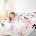 thumbnail image 4 of Castle Fairy Kawaii Ghost Girl 7-Piece Twin Bedding Sets,Halloween Skull Bedding Comforter Set,Cute Bowknot Breathable Sheet Sets,Luxury Bedroom Decor, 4 of 8