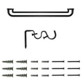thumbnail image 6 of Mainstays 3/4" Matte Black Room Darkening Adjustable Wrap Double Curtain Rod, 30-84", 6 of 7