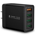 thumbnail image 1 of Aioneus Cargador Carga Rapida 40W Cargador USB 4 Puertos Cargador Multiple QC3.0 Cargador Movil Carg, 1 of 7