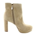 thumbnail image 6 of Naturalizer Womens Flavio Platform Dress Ankle Boot Tan Suede 10M, 6 of 8
