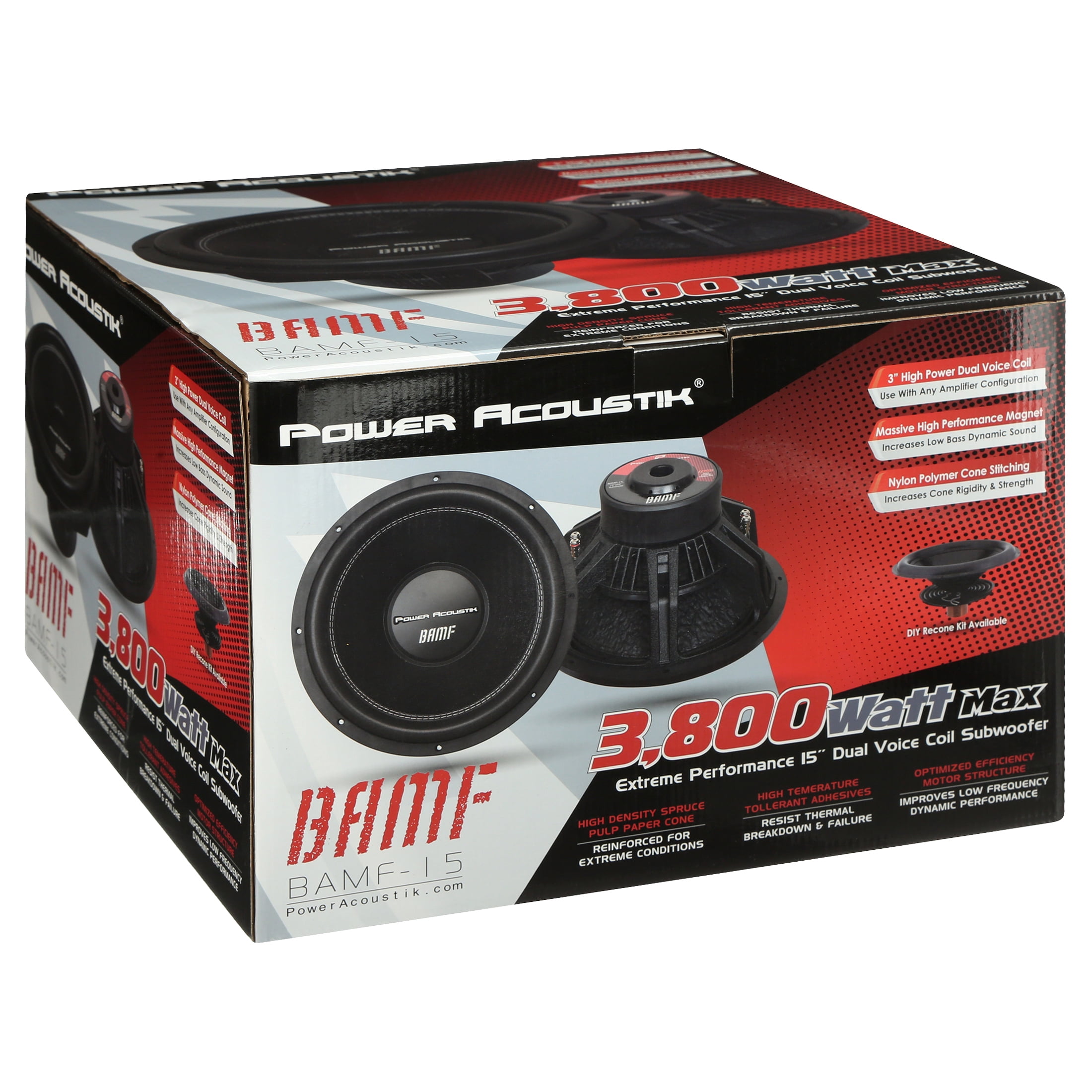 Buy Power Acoustik BAMF 152 3,800W BAMF 