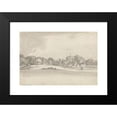 thumbnail image 2 of Samuel Hieronymus Grimm 14x11 Black Modern Framed Museum Art Print Titled - Vanbrugh Castle, Greenwich, 2 of 5