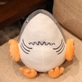 thumbnail image 5 of Divertidos juguetes de peluche de tiburón, juguetes de peluche de animales de tiburón, muñecos de juguete de tiburón de peluche suave, regalos para parejas y niños, 5 of 5