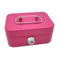 thumbnail image 3 of Jingting Metal Coin Saving Box with Lockable Coin Slot, Black, 3 of 8