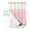 Pink, variant on No Hook Shower Curtain with Snap in Liner, Winter Christmas Dwarf Snowflake Hotel Shower Curtains for Bathroom, Washable Shower Curtain Liner Set with Mesh Top Window, 72”x78”