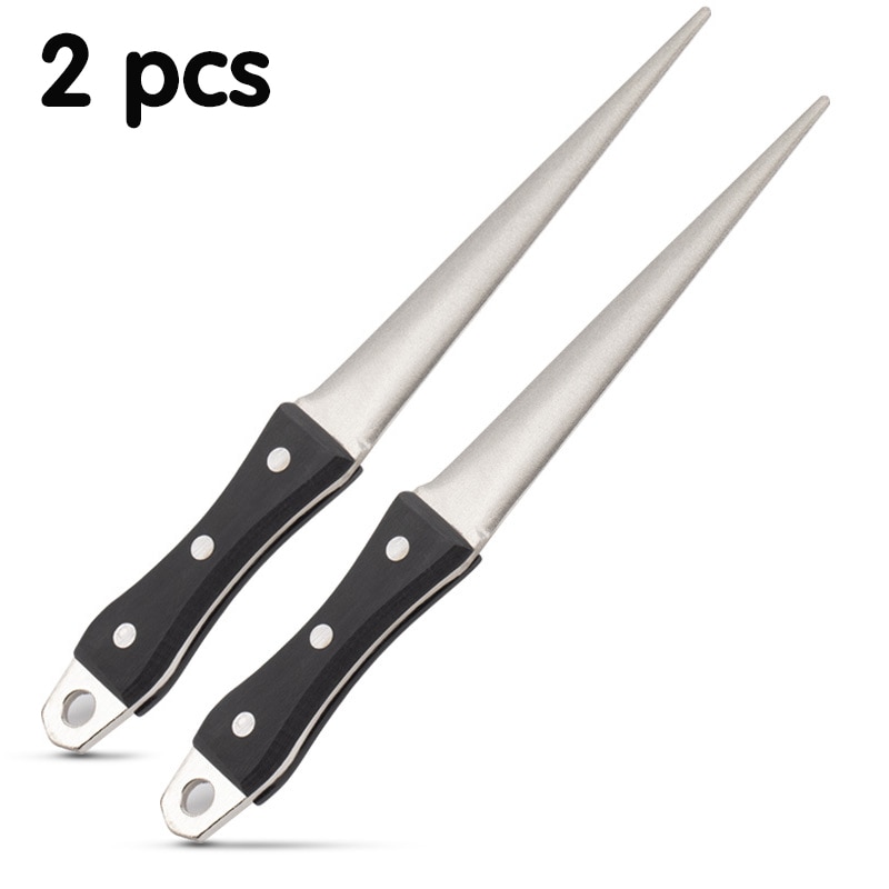 Diamond rod Knife Sharpener Whetstone Stone Knife Sharpening Curved