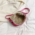 thumbnail image 4 of Bolso De Hombro Bolso Bandolera Para Mujer Bolso Bandolera De Moda Versátil Bolso Bandolera Con Forma De Rombo (Rosa), 4 of 5