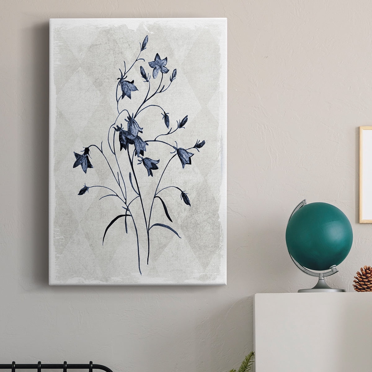 Harlequin Botanical II Premium Gallery Wrapped Canvas - Ready to Hang