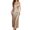 Light Gray, variant on IWRICH Women's Long Satin Dress Nightgowns Spaghetti Strap Maxi Dress Silky Nightgown V Neck Under Dress Navy S
