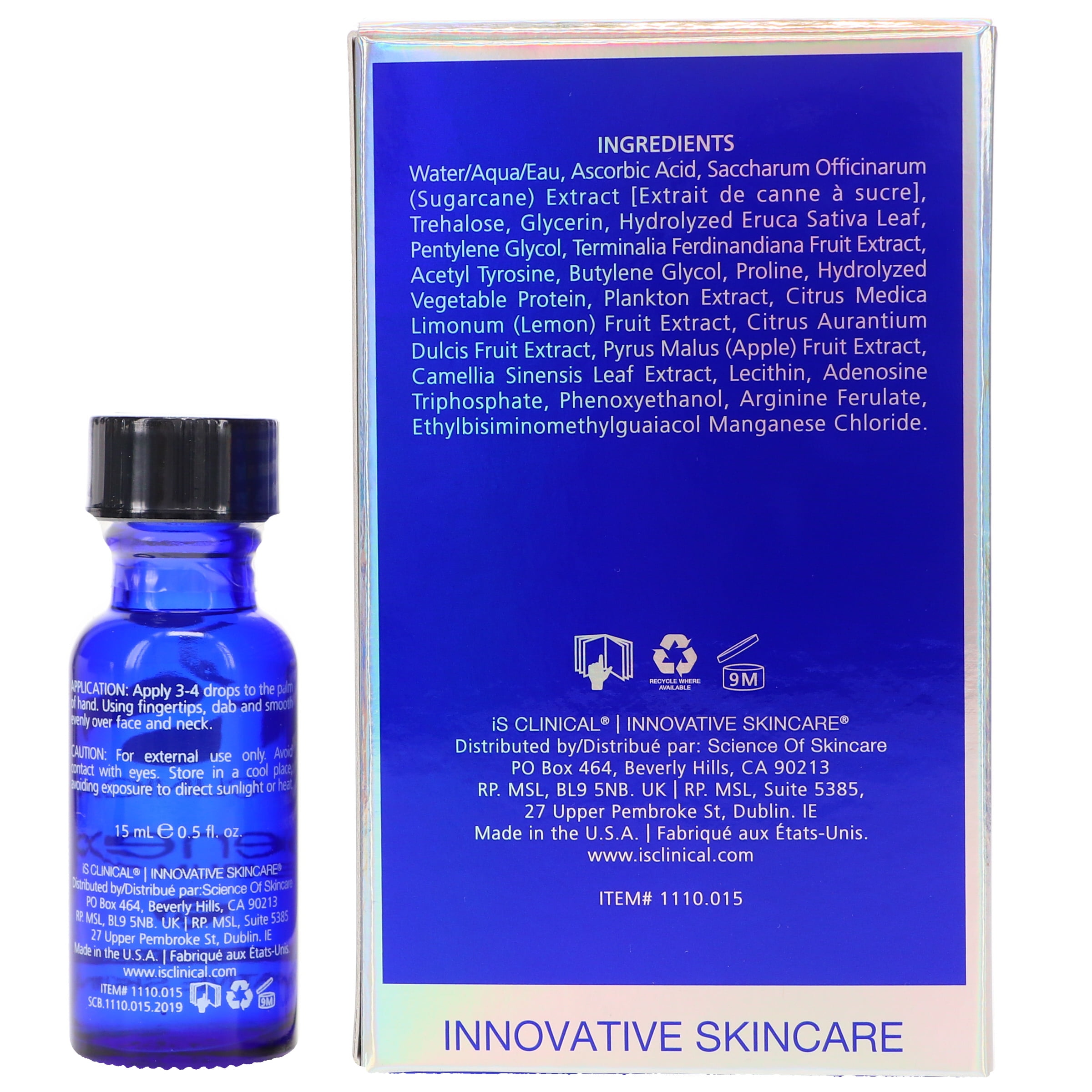iS Clinical GeneXC Serum 0.5 oz Skin Care 817244010944