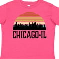 thumbnail image 4 of Inktastic Chicago Illinois Skyline Vintage Boys or Girls Toddler T-Shirt, 4 of 5