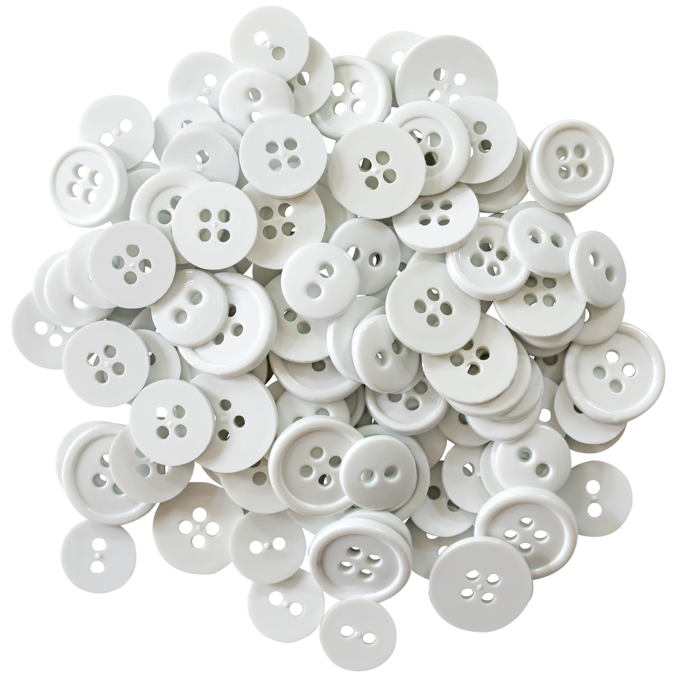 Favorite Findings Big Bag of Buttons - White