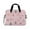 Pink Christmas Pattern, variant on 16" Laptop Briefcase for Work Travel Laptop Shoulder Bag Carrying Handbag Laptop Case Pink Cute Christmas Icons