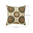 thumbnail image 6 of Greendale Home Fashions Spray 17 in. Square Outdoor Throw Pillow (2-Pack), 6 of 6