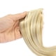 thumbnail image 4 of 16 40.5cm Gold Tone Invisible Hair Extensions Long Straight Synthetic Hair Adjustable Headband Hairpieces No Clip, 4 of 7
