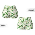 thumbnail image 5 of Kdxio Tulips Flowers Print Workout Shorts for Women Seamless Soft Smooth Gym Yoga Scrunch Active Shorts, 5 of 9