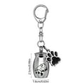 thumbnail image 3 of Stainless Steel Keychain Perfume Memorial Ashes Pendant Key Pendant Metal Jar Keychain, 3 of 6