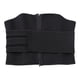 thumbnail image 1 of EeaseMX 1 faja deportiva moldeadora de cintura, cinturón ajustable, moldeadora corporal para mujer, talla S (negro), 1 of 7