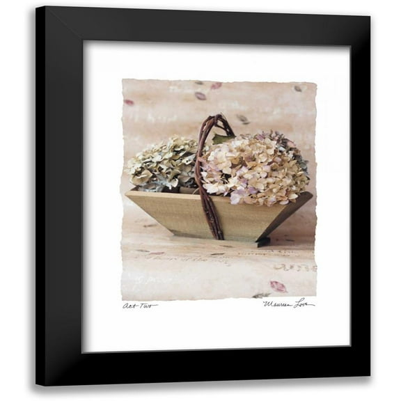 Love, Maureen 20x24 Black Modern Framed Museum Art Print Titled - Act Two